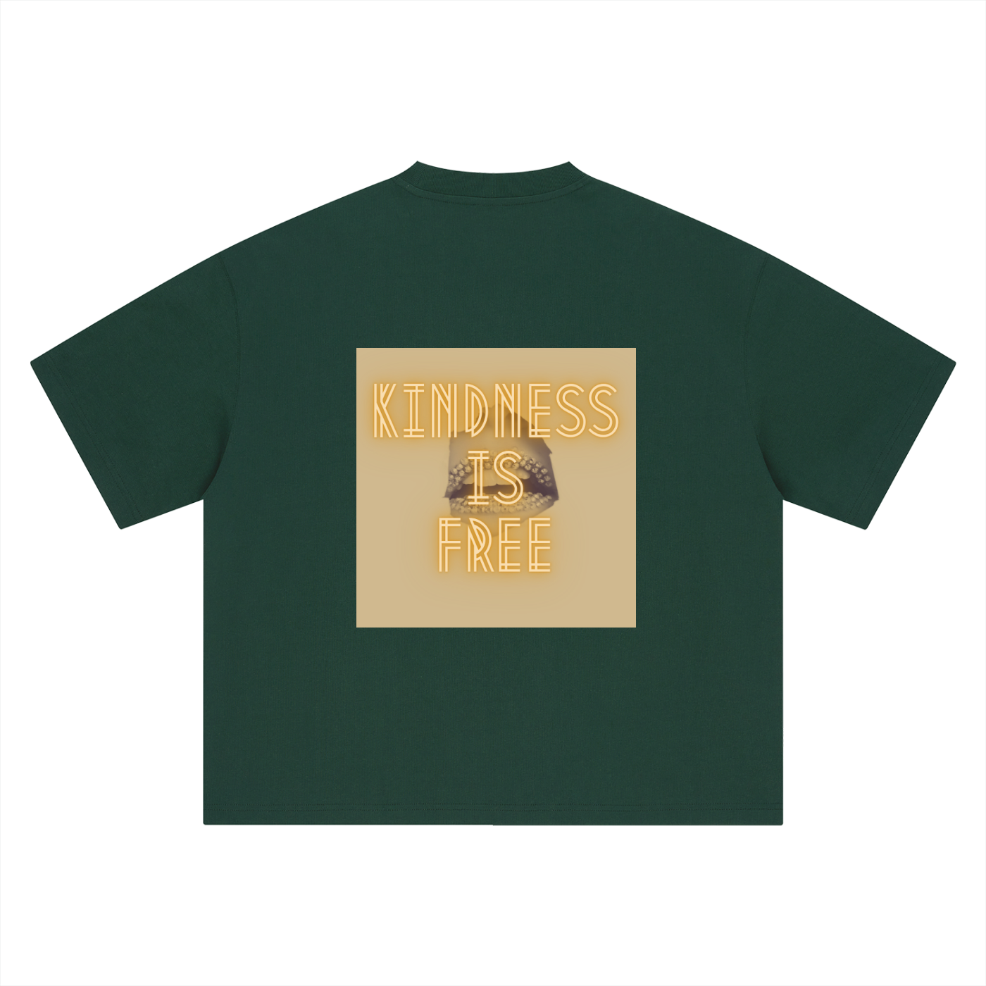 Boxy Oversized T-Shirt X KINDNESS IS FREE