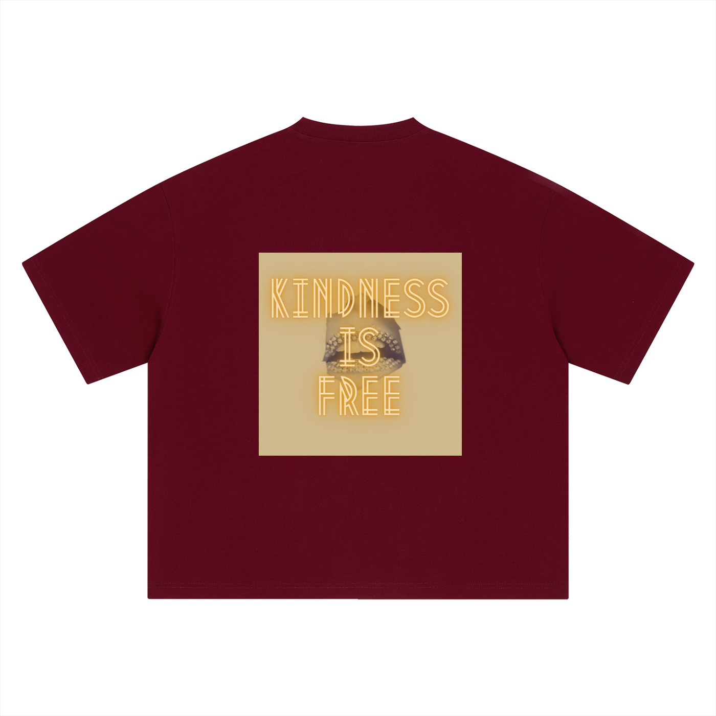 Boxy Oversized T-Shirt X KINDNESS IS FREE